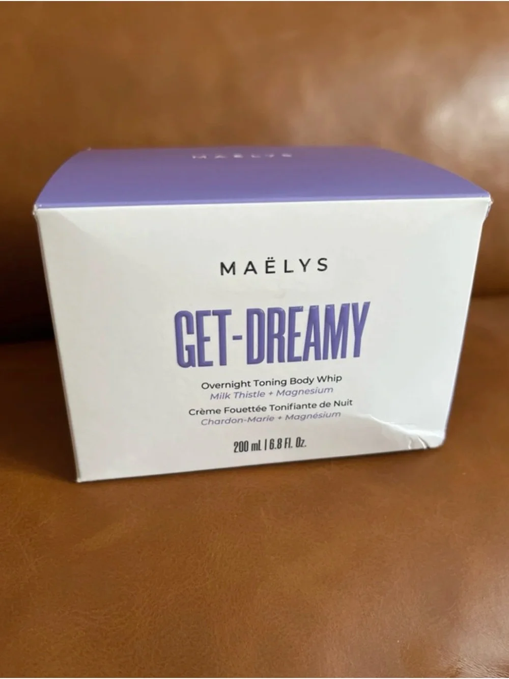 MAËLYS Get-Dreamy Overnight Toning Body Whip — Lavender/White